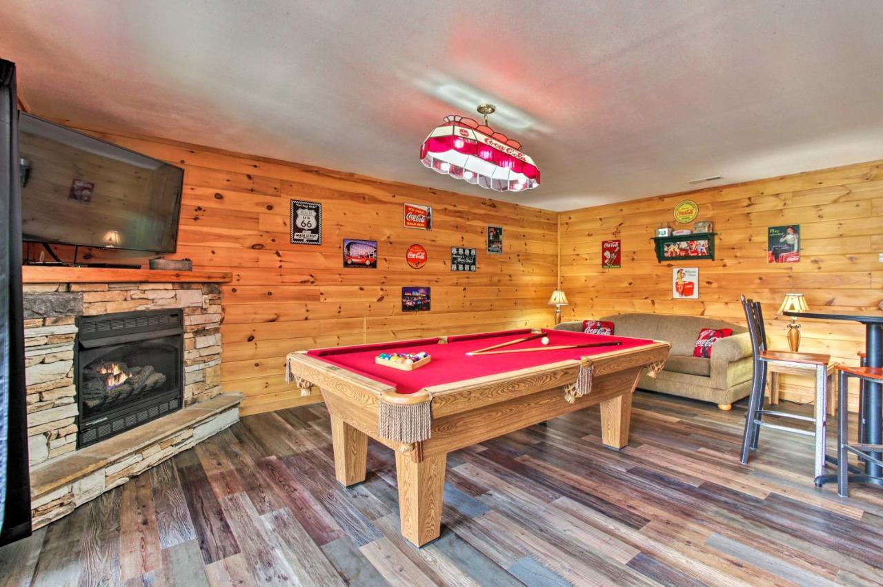Gatlinburg Mountain Cabin With Grill And Pool Table! Ngoại thất bức ảnh