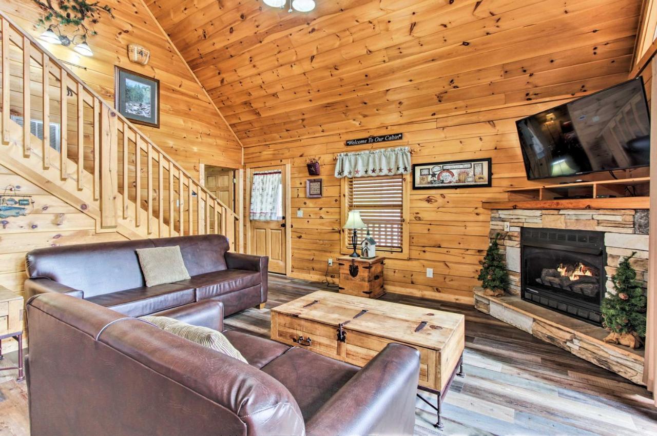 Gatlinburg Mountain Cabin With Grill And Pool Table! Ngoại thất bức ảnh