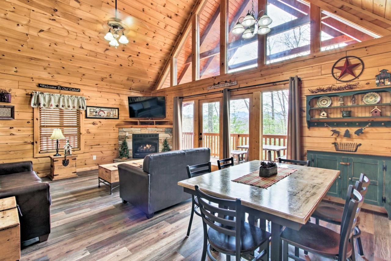 Gatlinburg Mountain Cabin With Grill And Pool Table! Ngoại thất bức ảnh