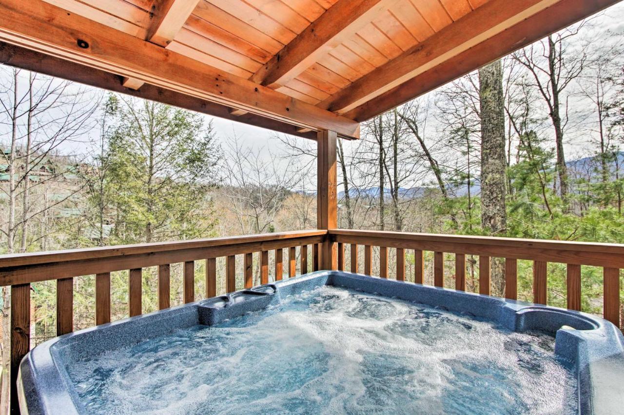 Gatlinburg Mountain Cabin With Grill And Pool Table! Ngoại thất bức ảnh