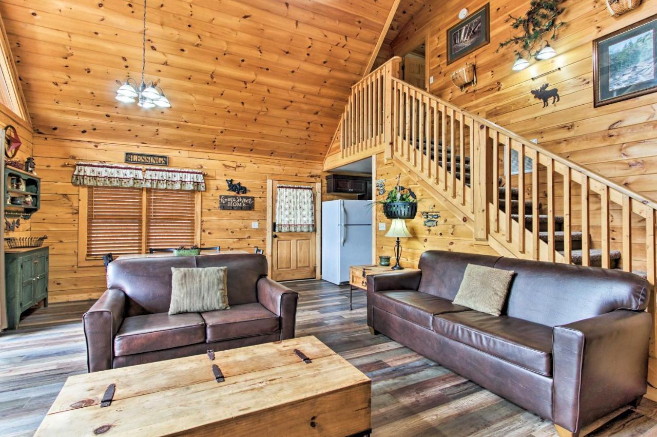 Gatlinburg Mountain Cabin With Grill And Pool Table! Ngoại thất bức ảnh