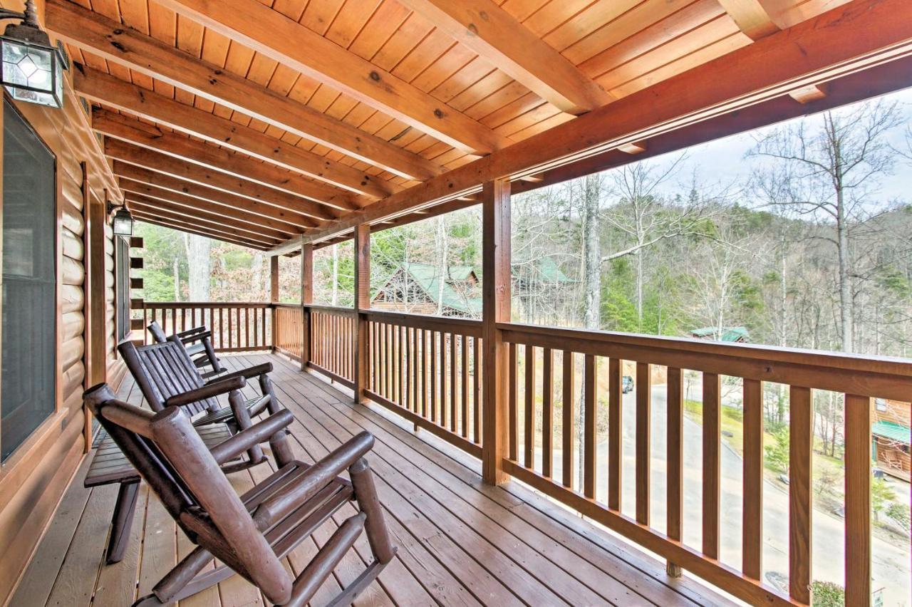 Gatlinburg Mountain Cabin With Grill And Pool Table! Ngoại thất bức ảnh