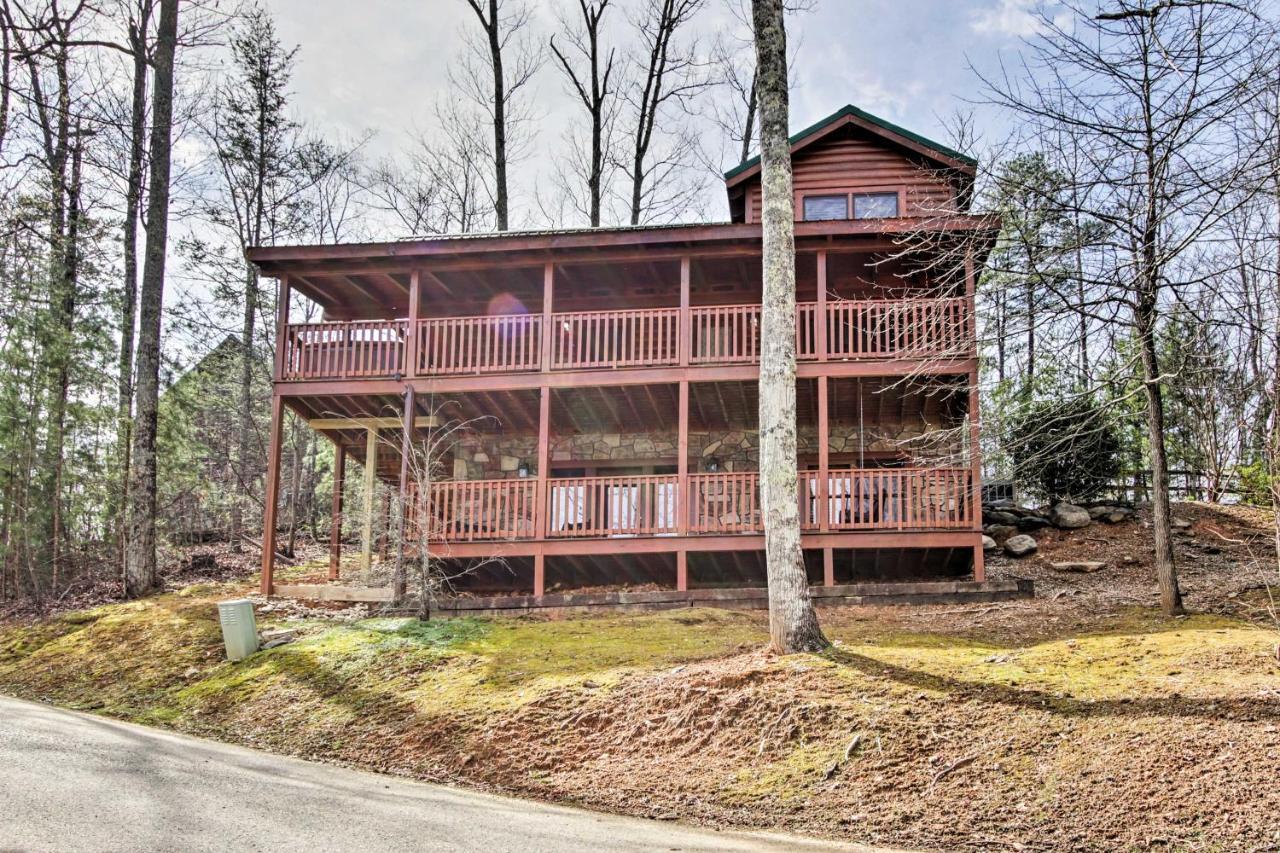 Gatlinburg Mountain Cabin With Grill And Pool Table! Ngoại thất bức ảnh