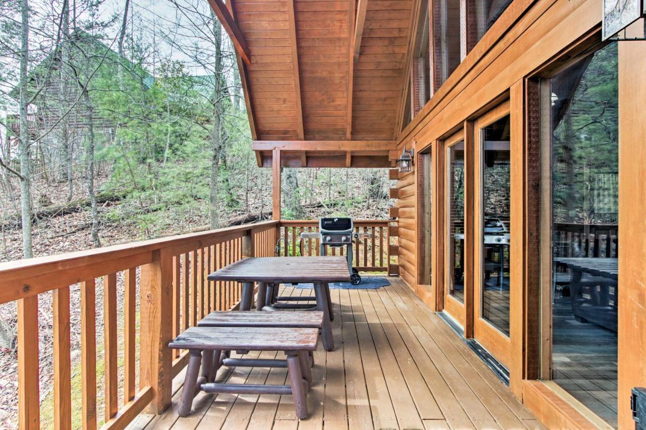 Gatlinburg Mountain Cabin With Grill And Pool Table! Ngoại thất bức ảnh