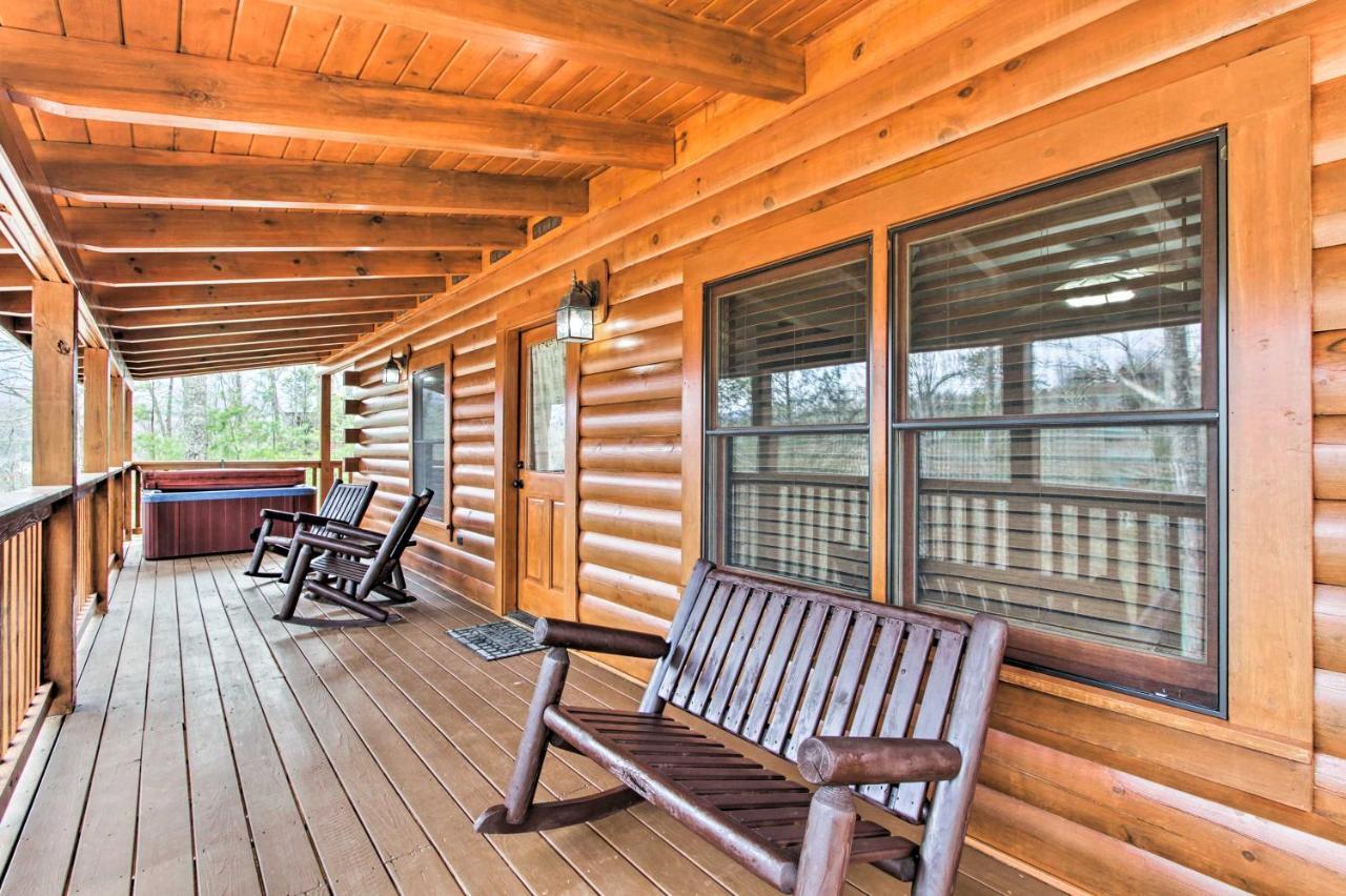 Gatlinburg Mountain Cabin With Grill And Pool Table! Ngoại thất bức ảnh