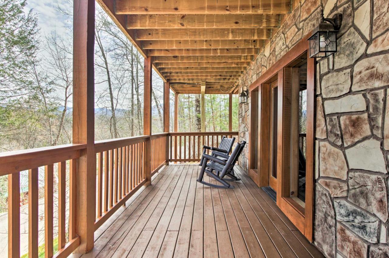 Gatlinburg Mountain Cabin With Grill And Pool Table! Ngoại thất bức ảnh